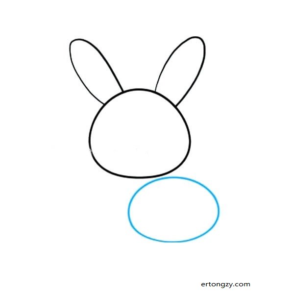 简单十步画出小兔子简笔画步骤图